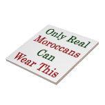 Only Real Moroccans Can Wear This Ceramic Tile
