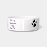 Only Real Paraguayans Can Own This Cat Water Bowls