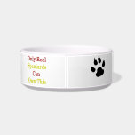 Only Real Spaniards Can Own This Cat Water Bowls