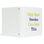 Only Real Swedes Can Own This Vinyl Binders