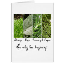 Only the Beginning Note Card