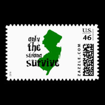 Only The Strong Survive postage