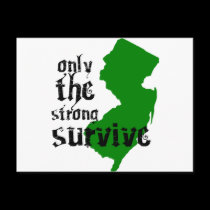 Only The Strong Survive postcards