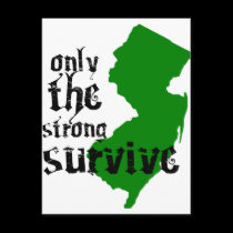 Only The Strong Survive postcards