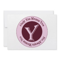 Only Yes Means Yes No Always Means No Awareness Personalized Announcements