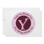 Only Yes Means Yes No Always Means No Awareness Personalized Announcements