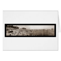 Ontario Canada Bathing Photo 1911 Greeting Cards