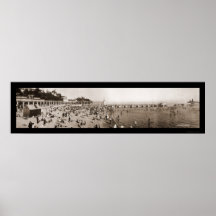 Ontario Canada Bathing Photo 1911 Print