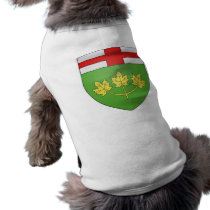 Ontario, Canada pet clothing by bestflag Ontario, Canada pet clothing