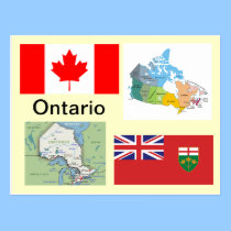 Ontario Canada postcards
