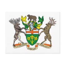 Ontario Coat of Arms Postcard
