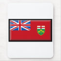 Ontario Flag mousepads