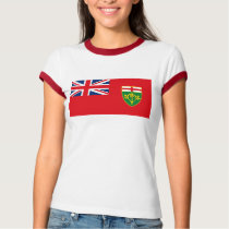 Ontario Flag T-shirt by FlagTshirts Ontario Flag T-shirt