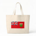 Ontario Flag Tote Bag