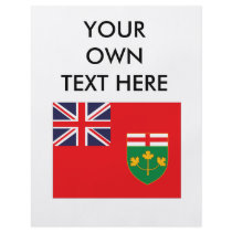ONTARIO flyers by flagshirts ONTARIO flyers