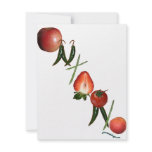 Ontario Fruit and Vegetables Personalized Announcement