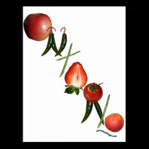 Ontario Fruit and Vegetables postcards