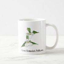 Ontario Trillium Coffee Mug mugs
