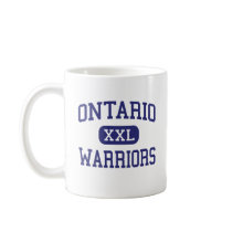 Ontario - Warriors - High School - Mansfield Ohio mugs by customteamsportswear Ontario - Warriors - High School - Mansfield Ohio mugs