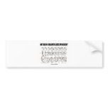 Ontogeny Recapitulates Phylogeny (Biology) Bumper Stickers