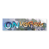 Onverse Logo Bumper Sticker bumper stickers
