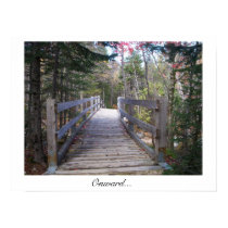 Onward, wood bridge poster posters