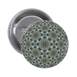 Onyx Beaded Snow Pinback Buttons