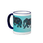 Onyx Elephant Coffee Mugs