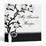 Onyx Vine Recipe Book Binders