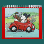 poodle, calender, 2010, art, pet, dog, designs,