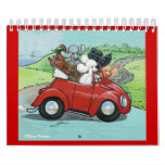 Oodles of Poodles Dog Art Calender calendars