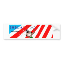 Ooga for president bumper stickers