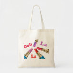 Ooh La La Luscious Lipstick Canvas Bag