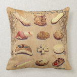 Oohlala temptation Vintage Cookies Paris Fashion Pillow