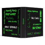 Ooky Spooky binders