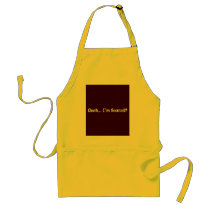 Oooh... I'm Scared Gifts aprons by Funny_Gifts Oooh... I'm Scared Gifts aprons