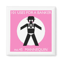 ooooh la la! occupy wall street fridge magnet