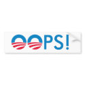OOPS! bumper stickers