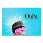 OOPS I dropped my cupcake Card