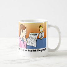 Oops, I Got an English Degree Coffee Mugs