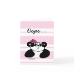 OOPS … I’M SORRY  Card