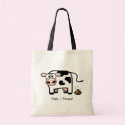Oops I Pooped Funny Cow Tote Bag