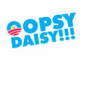 OOPSY DAISY TEE t-shirts by OOPSOBAMA OOPSY DAISY TEE t-shirts