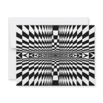 Op Art #217 Custom Invites