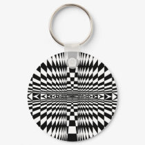 Op Art #217 keychains