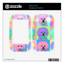 Op Art 9 - Bichon Frise Skins For Palm Pre