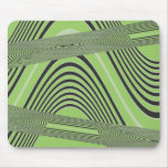 Op Art - Avocado MooN Mouse Pad