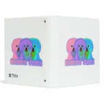 Op Art - Bichon Frise Binders