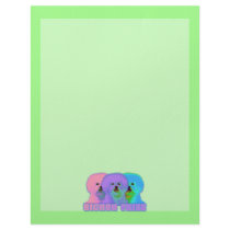 Op Art - Bichon Frise Custom Letterhead
