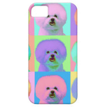 Op Art - Bichon Frise iPhone 5 Cover